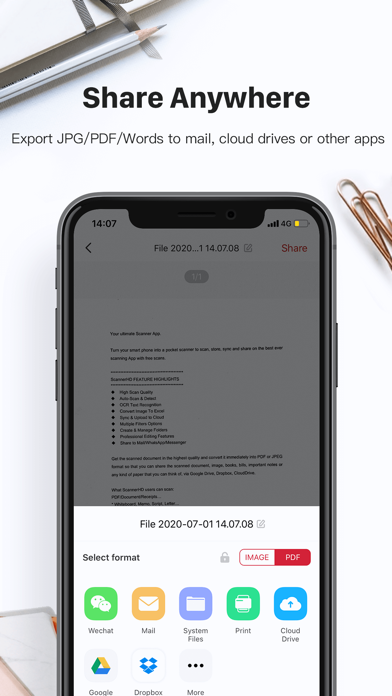 Скриншот ScannerHD Pro - PDF Scan 6