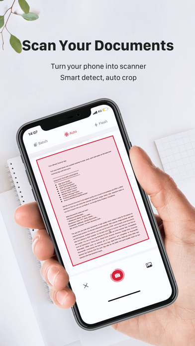 Скриншот ScannerHD Pro - PDF Scan 1